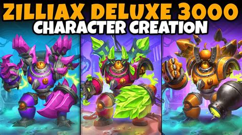 Zilliax Deluxe 3000 (Hearthstone) Creation (All Modules.